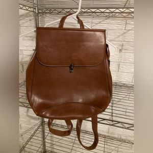 Beautiful Brown Backpack Purse